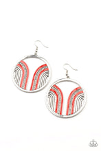 Load image into Gallery viewer, Delightfully Deco - Red Earrings