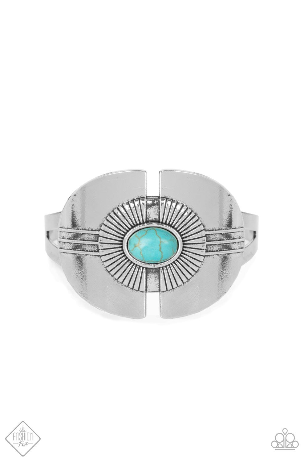 Canyon Couture - Blue Cuff Bracelet