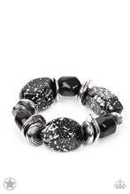 Load image into Gallery viewer, Glaze of Glory - Black Stretchy Bracelet