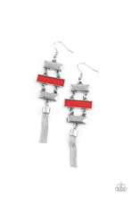 Load image into Gallery viewer, Mind, Body, and SEOUL - Red Earrings