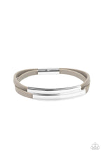 Load image into Gallery viewer, Dangerously Divine - Silver Magnetic Closure Bracelet