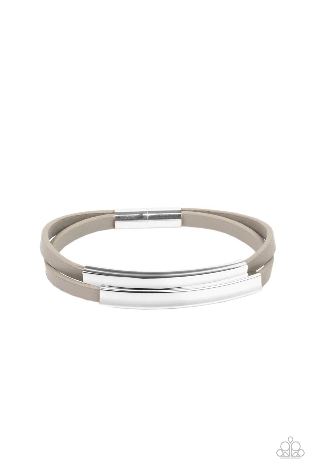 Dangerously Divine - Silver Magnetic Closure Bracelet