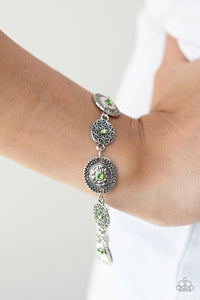 Secret Garden Glamour - Green Bracelet