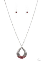 Load image into Gallery viewer, Glitz and Grind - Red Necklace