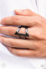 Load image into Gallery viewer, Rebel Edge - Black Gunmetal Ring