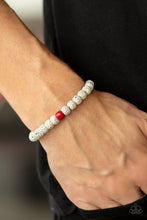 Load image into Gallery viewer, ZEN Second Rule - Red Stretchy Bracelet