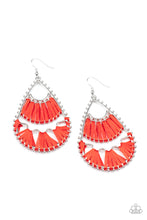 Load image into Gallery viewer, Samba Scene - Red Earrings