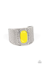 Load image into Gallery viewer, Poshly Pharaoh - Yellow Cuff Bracelet