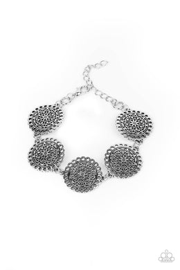 Garden Gate Glamour - Silver Bracelet