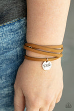 Load image into Gallery viewer, Wonderfully Worded - Brown Bracelet