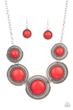 Load image into Gallery viewer, She Went West - Red Necklace