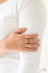 City Center - Brass Dainty Ring