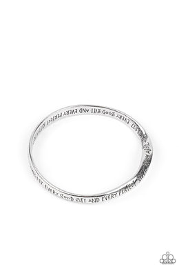 Perfect Present - Silver Bangle Bracelet