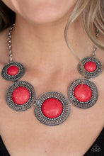 Load image into Gallery viewer, She Went West - Red Necklace