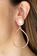 Load image into Gallery viewer, Fairytale Finish - Copper Clip-On Earrings