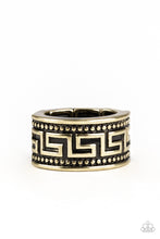 Load image into Gallery viewer, Tycoon Tribe - Brass Urban Ring