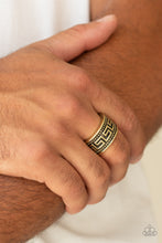 Load image into Gallery viewer, Tycoon Tribe - Brass Urban Ring