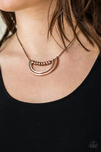 Load image into Gallery viewer, Artificial Arches - Copper Necklace