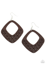 Load image into Gallery viewer, WOOD You Rather - Brown Earrings