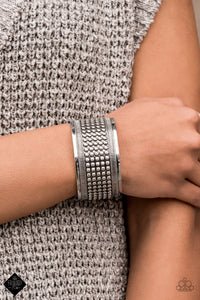 Bronco Bust - Silver Cuff Bracelet