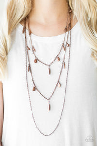 Bravo Bravado - Copper Necklace