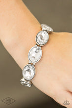 Load image into Gallery viewer, DIVA In Disguise - White Stretchy Bracelet