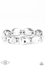 Load image into Gallery viewer, DIVA In Disguise - White Stretchy Bracelet