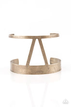 Load image into Gallery viewer, Rural Ruler - Brass Cuff Bracelet