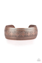 Load image into Gallery viewer, Gorgeously Gypsy - Copper Cuff Bracelet