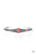 Load image into Gallery viewer, Make Your Own Path - Orange Cuff Bracelet