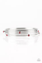 Load image into Gallery viewer, Delicate Decadence - Red Bangle Bracelets