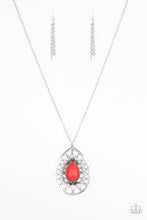 Load image into Gallery viewer, Summer Sunbeam - Red Necklace