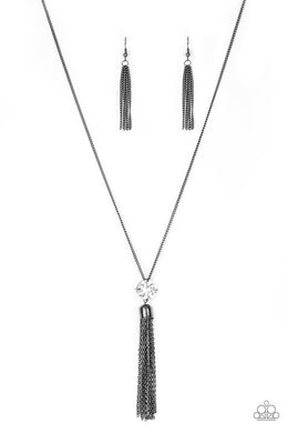 Five-Alarm FIREWORK - Black Necklace