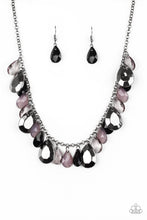 Load image into Gallery viewer, Hurricane Season - Black Gunmetal Necklace