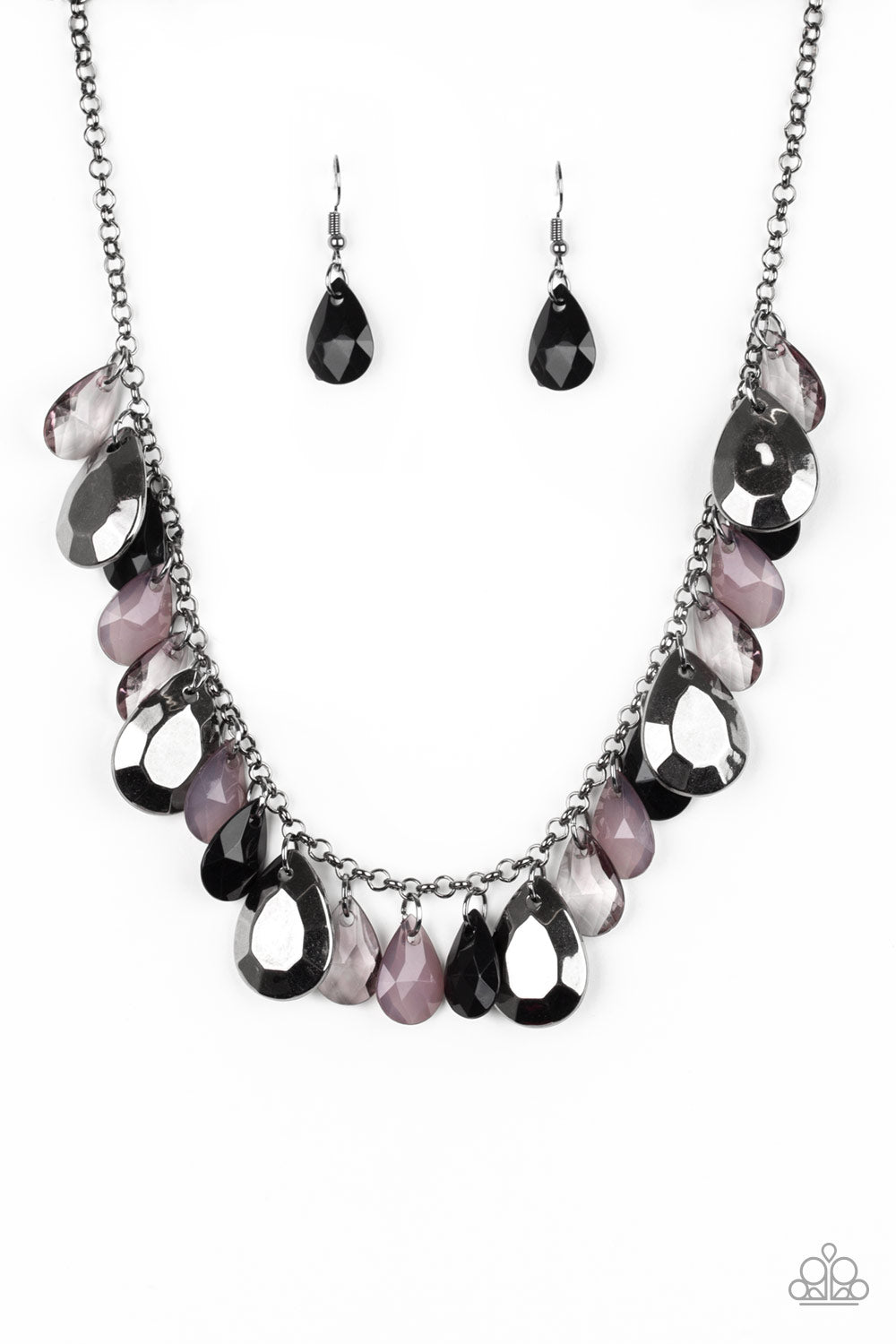 Hurricane Season - Black Gunmetal Necklace