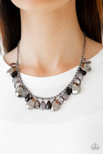 Load image into Gallery viewer, Hurricane Season - Black Gunmetal Necklace