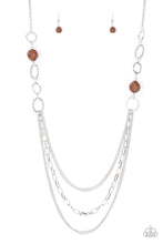 Load image into Gallery viewer, Margarita Masquerades - Brown Necklace