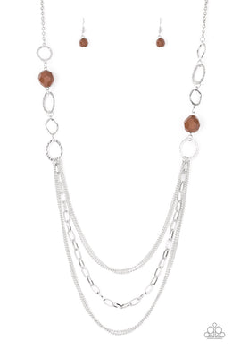 Margarita Masquerades - Brown Necklace