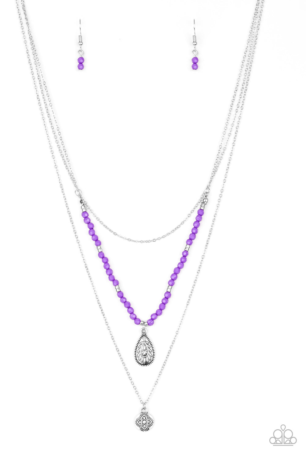 Mild Wild - Purple Necklace