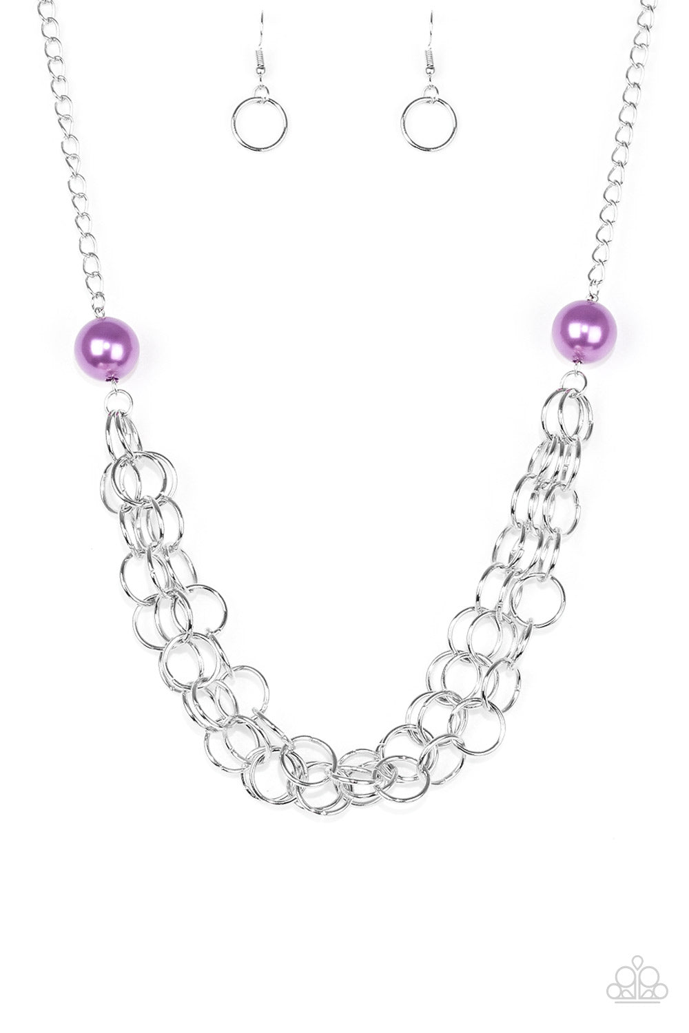 Daring Diva - Purple Necklace