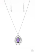 Load image into Gallery viewer, Summer Sunbeam - Purple Necklace