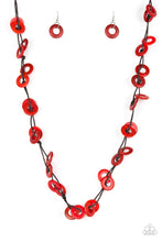 Load image into Gallery viewer, Waikiki Winds - Red Necklace