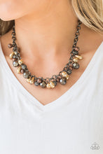 Load image into Gallery viewer, Building My Brand - Black Gunmetal Necklace