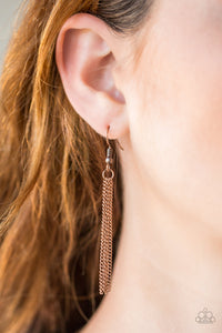 Moto Modern - Copper Necklace