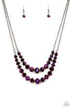 Load image into Gallery viewer, Strikingly Spellbinding - Purple Necklace