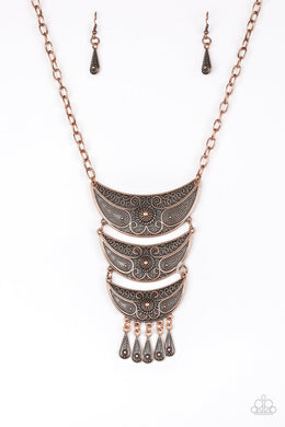 Go STEER-Crazy - Copper Necklace