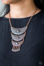 Load image into Gallery viewer, Go STEER-Crazy - Copper Necklace