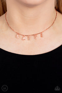 Say My Name - Copper Choker Necklace