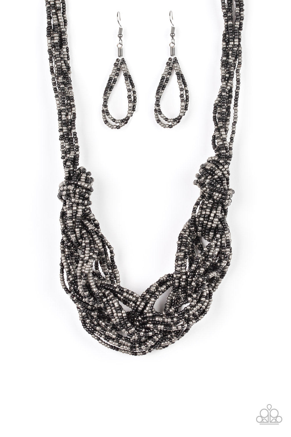 City Catwalk - Black Necklace