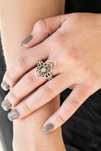 Load image into Gallery viewer, Taj MAHALO - Green Dainty Ring